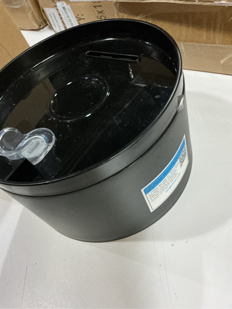 Condition photo showing Good Condition for Cat Water Fountain Pet Fountain: 67oz/2L Cat Water Dispenser - Black Pet Dispenser - Faucet Dog Bowl - with 6 Filters + 3 Sponges - GIOTOHUN Black-2L+ 6 filter +3 sponge