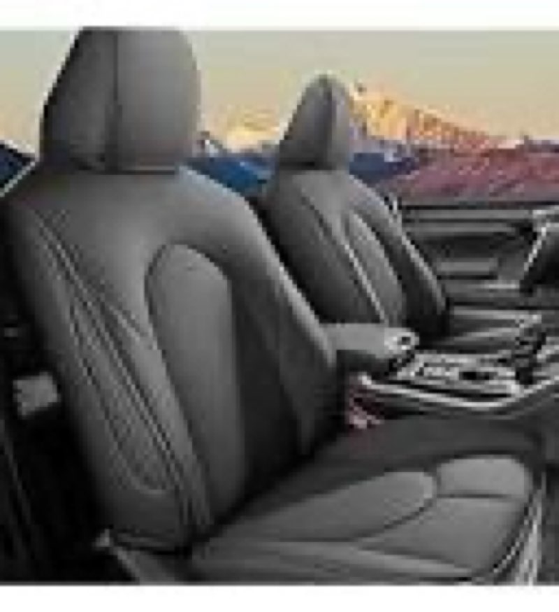 aomsazto custom fit seat covers: for toyota highlander 2020-2025 2026 -three-row 7 seats,second row 