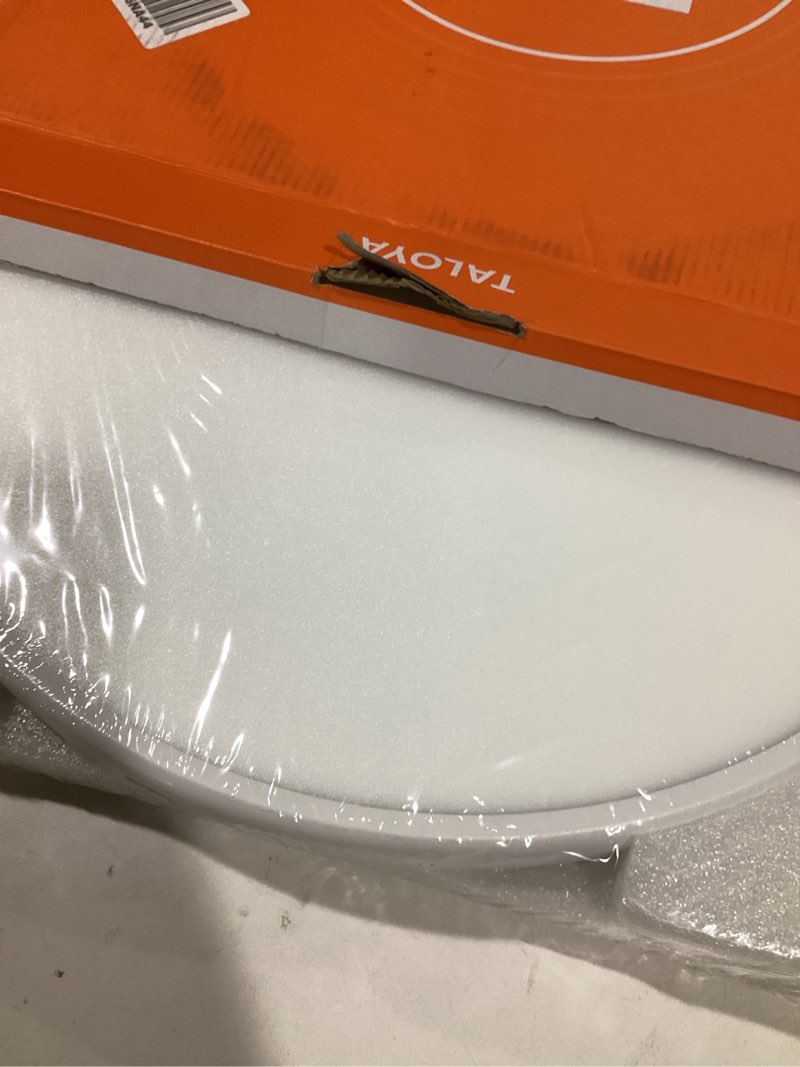 Condition photo showing Good Condition for TALOYA 18 Inch Flush Mount Led Ceiling Light Fixture 5 Color Temperature Settings Round Surface Mounted Fixture Dimmable Ultra Slim Ceiling Lamp for Living Room White(5CCT) 18Inch-1 Pack