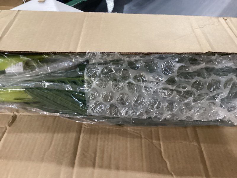 Condition photo showing New/Like New for Nearly Natural 6.5ft (78?) Golden Cane Artificial Palm Tree – Lifelike Indoor Silk Palm with 3 Textured Trunks, 333 Flexible Fronds, Nursery Planter, No-Water Maintenance Palm Silk Tree