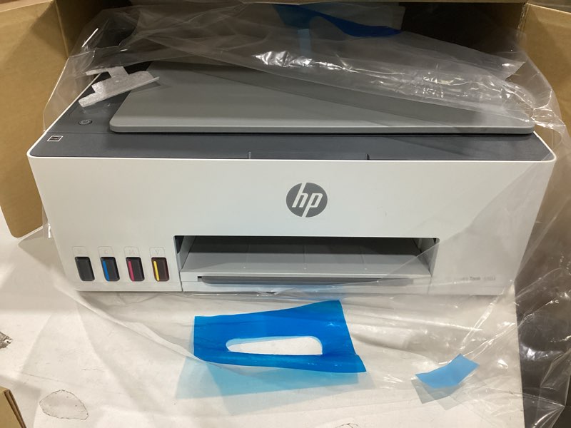 Condition photo showing As Is for hp smart tank 6001 wireless all-in-one ink tank printer, scanner, copier best-for-home, cartridge-free refillable, ai-enabled (2h0b9a)