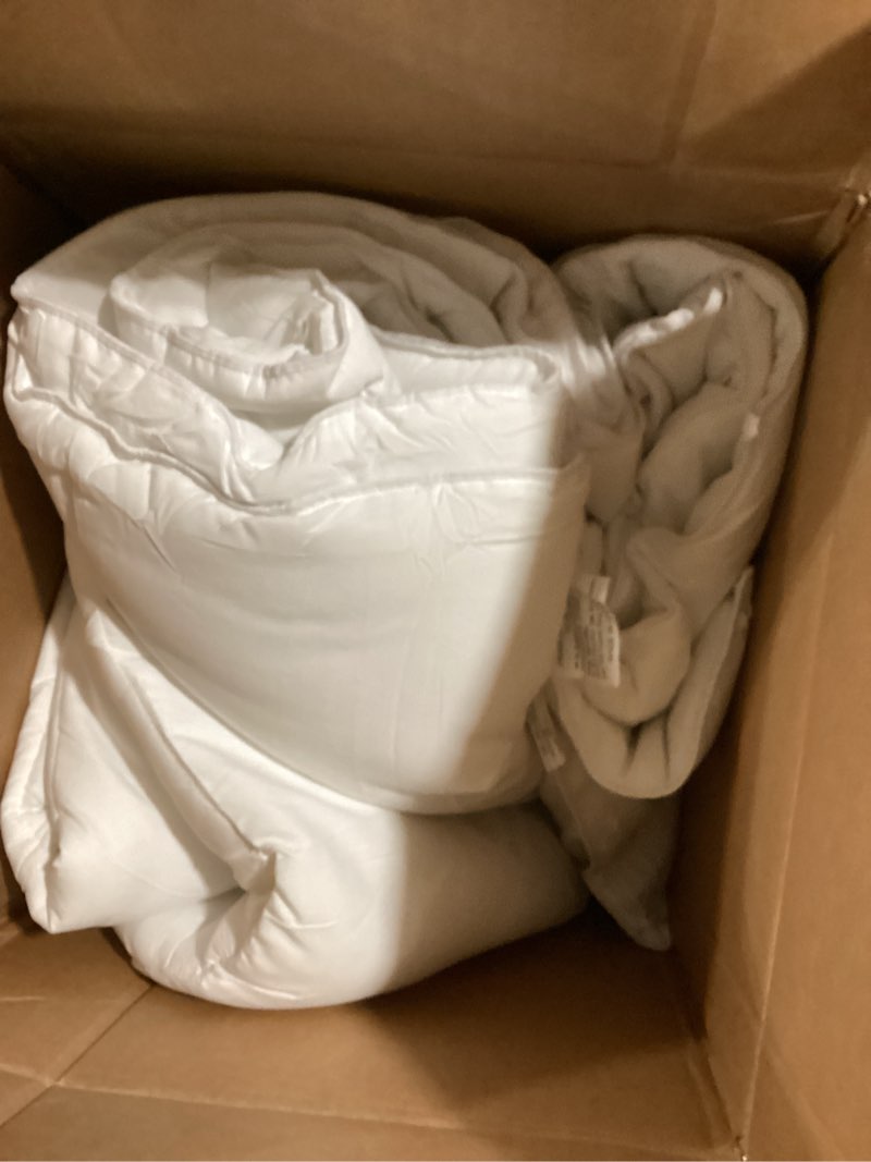 cohome king size cooling comforter, all-season quilted down alternative duvet insert, luxury hotel r