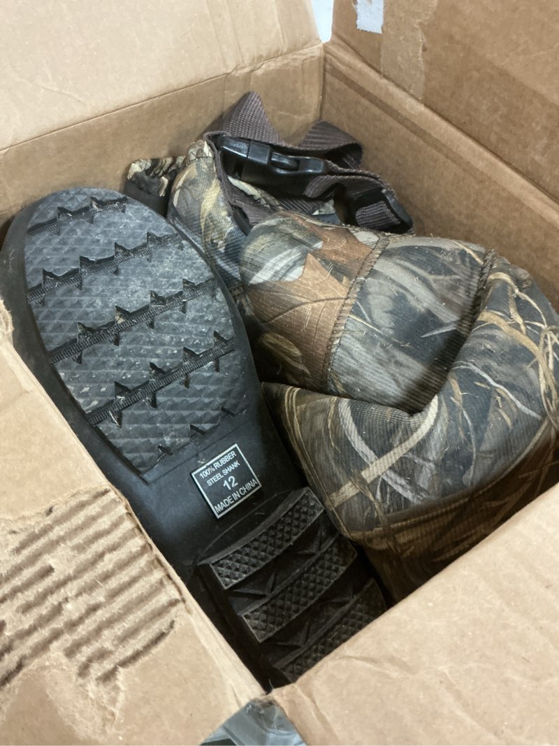 Condition photo showing As Is for TIDEWE Chest Waders, Hunting Waders for Men Next Camo Evos with 800G Insulation, Waterproof Cleated 