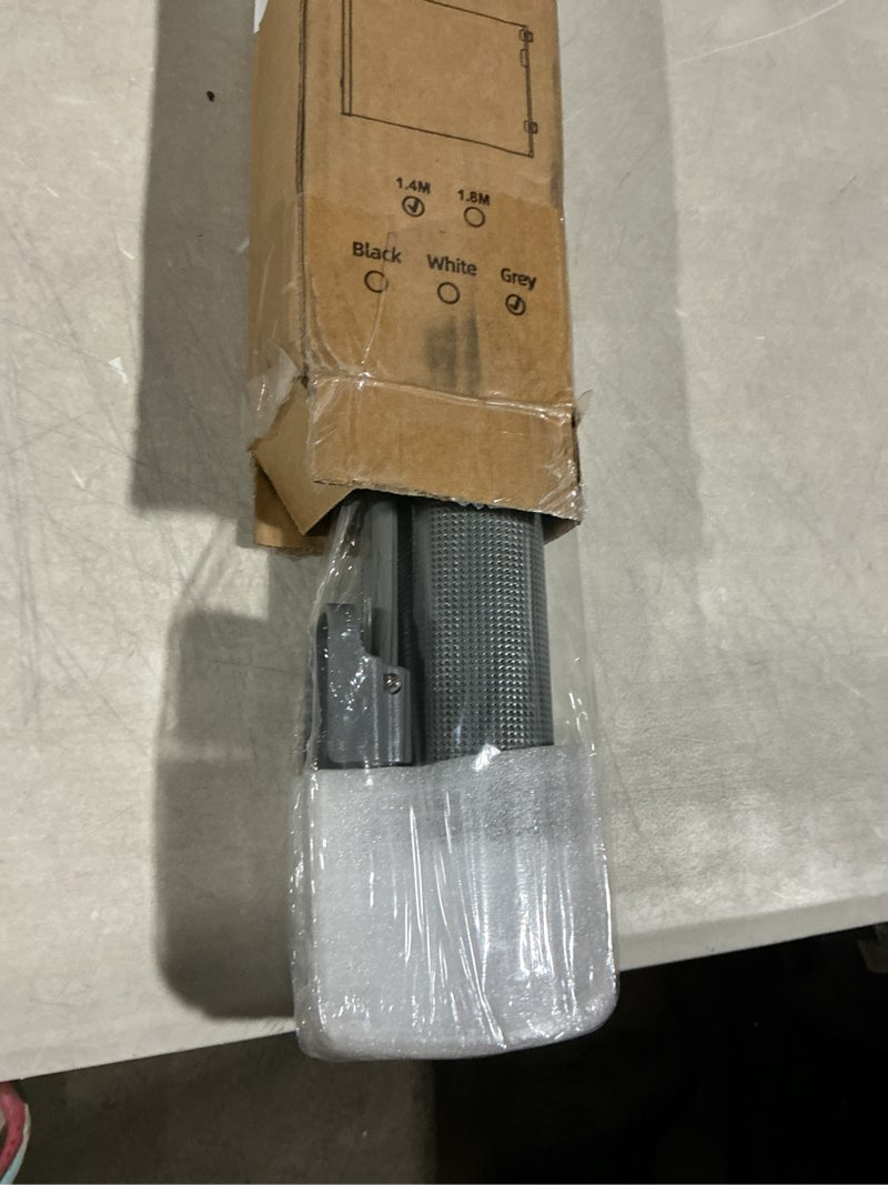 Condition photo showing Good Condition for Retractable Baby Gates for Doorways, Mesh Dog Gate for Stairs, Pet Gate Indoor, Extends to 55" Wide 33" Tall, Safety Toddlers Gates for Hallways, Indoor & Outdoor Use, Gray Gray 33'' Tall x 55'' Wide