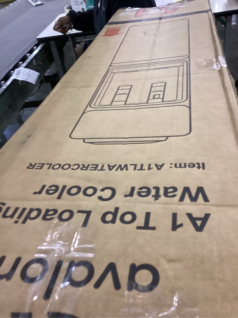 Condition photo showing New/Like New for Avalon Top Loading Water Cooler Dispenser - Hot & Cold Water, Child Safety Lock, Innovative Slim Design, Holds 3 or 5 Gallon Bottles - UL Listed