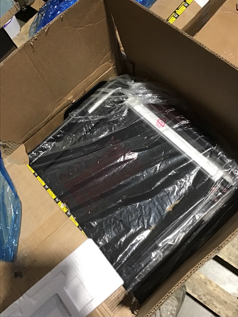 Condition photo showing Good Condition for (Not tested) Walking Pad Treadmill with 15% Auto Incline, Foldable Under Desk Treadmill 300lbs Capacity with Remote Control, 3.5 HP Walking Pad with Handle Bar & LED Display for Home Office Use