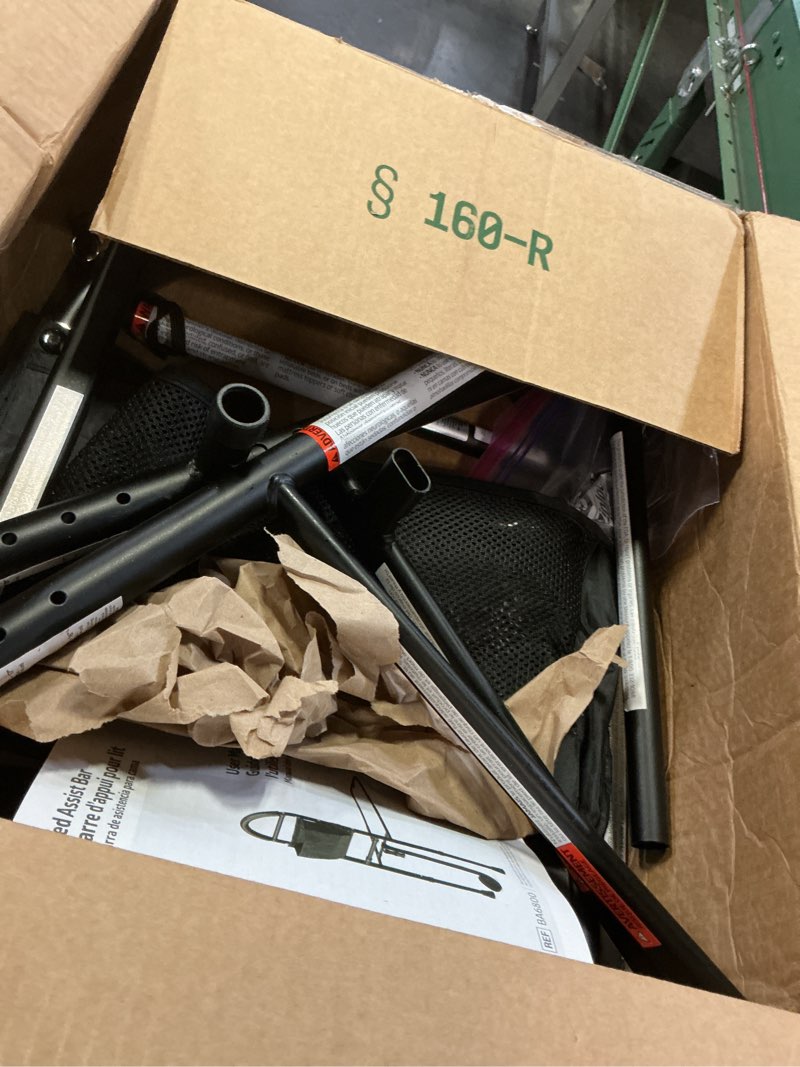 Condition photo showing Good Condition for Medline Bed Assist Bar with Storage Pocket, Height Adjustable Bed Rail for Elderly Adults, Assistance for Getting In and Out of Bed at Home