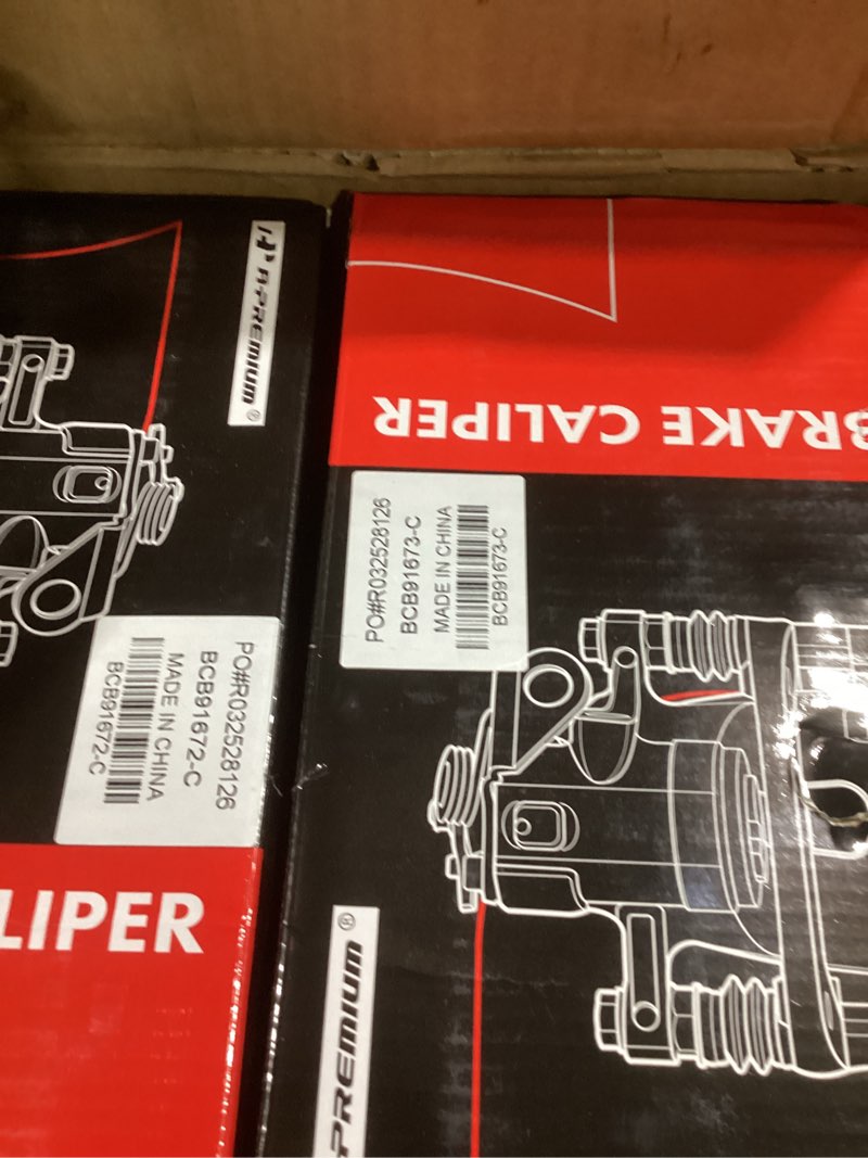 A-Premium Disc Brake Caliper Assembly with Bracket Compatible with Select Nissan Models - Frontier 1