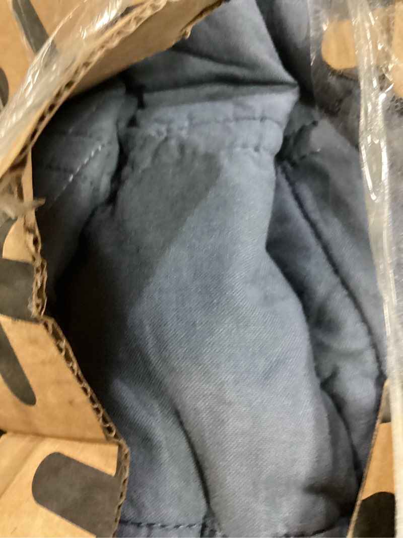 Condition photo showing Good Condition for horimote home 100% cotton quilt set king size, denim blue pre-washed bedspreads coverlet set in geometric pattern, cozy lightweight stitching decorative bedding cover with 2 shams for all season denim blue king