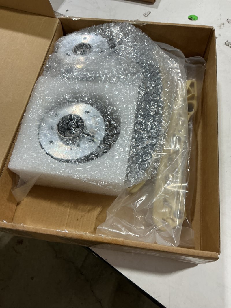 Condition photo showing New/Like New for 24321-2b620 timing chain kit w/vvt sprocket fits for hyundai accent elantra kona sonata tucson optima, for kia rio forte5 soul optima g4fj g4fd 243502b600 243702b610 1.6l timing chain kit