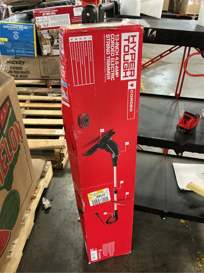 Condition photo showing Good Condition for hyper tough 13" 4.6-amp electric corded string trimmer
