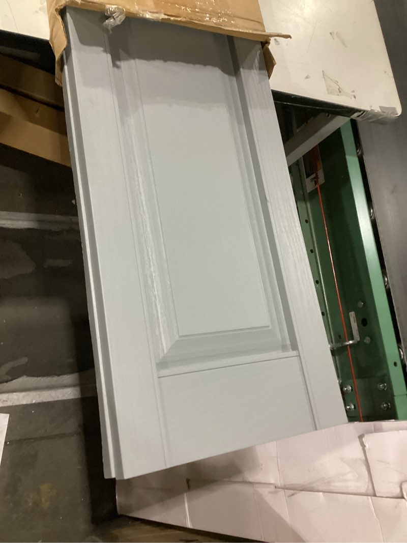 12"W x 51"H Lifetime Vinyl, Standard Two Equal Panels, Raised Panel Shutters, w/Installation Shutter