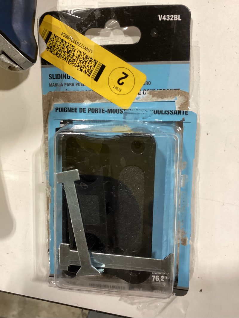 Condition photo showing As Is for wright products 3-in plastic handleset