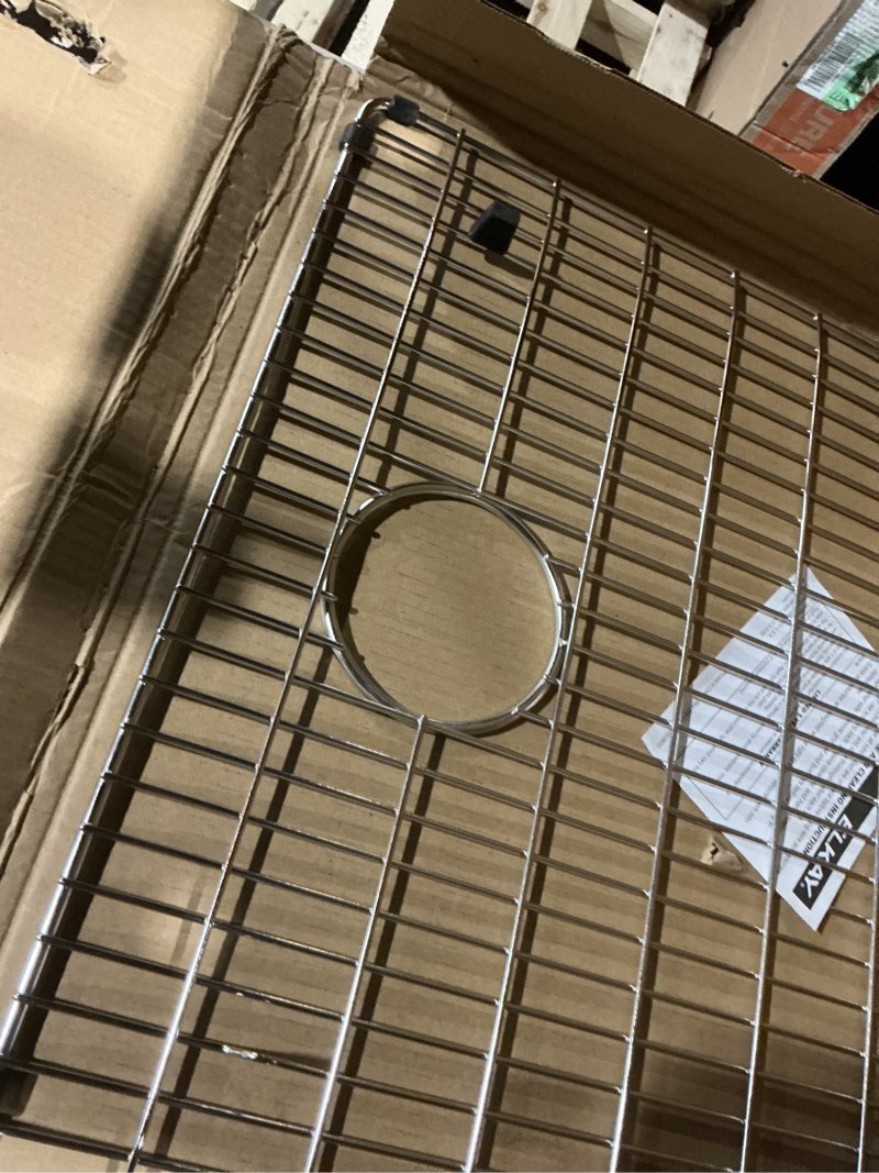 Condition photo showing Good Condition for elkay crosstown ctxbg1915 stainless steel bottom grid