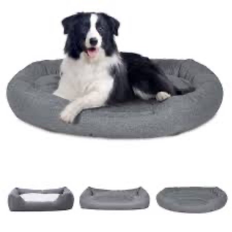 ( similar) Ribelli Fabric Dog Bed with Dog Cushion in Three Sizes L, XL and XXL