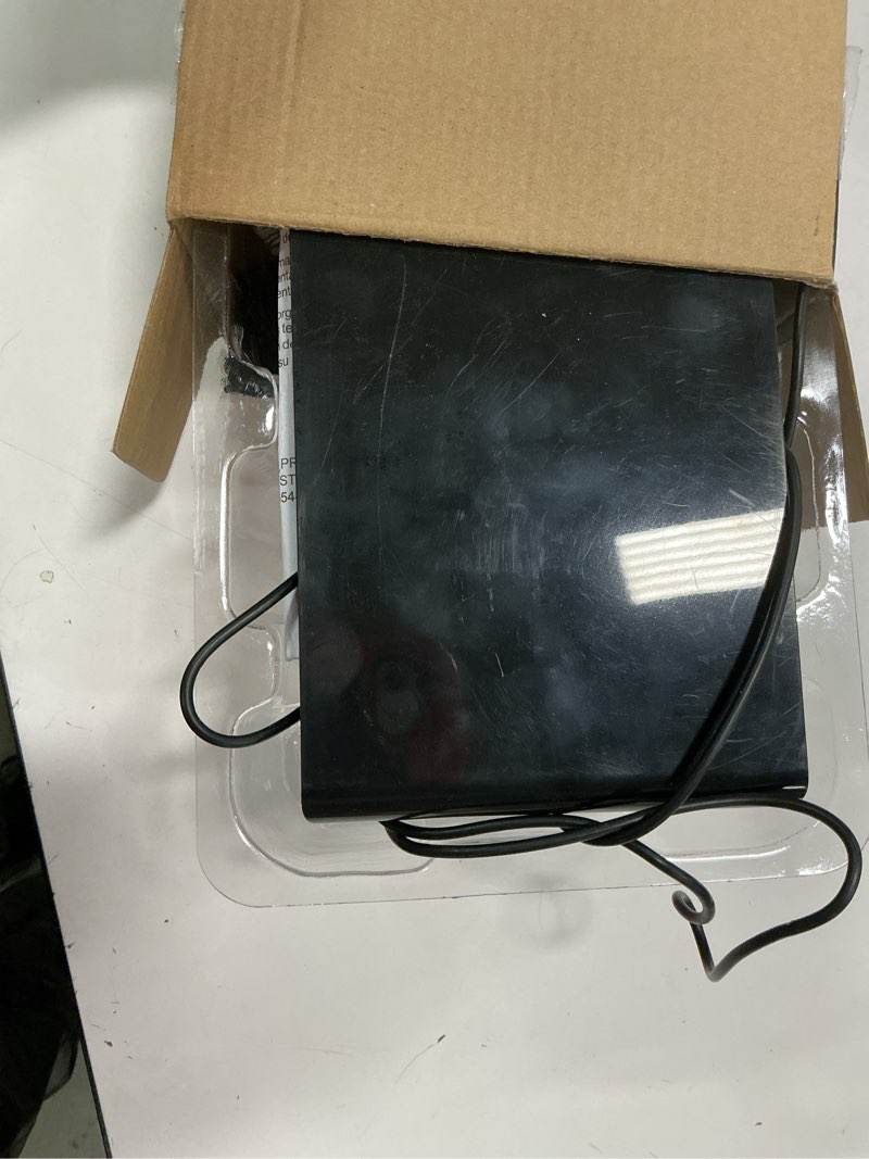 Condition photo showing As Is for GE Flat Panel Indoor HDTV Antenna  40-mile Range  VHF UHF 1080P 4K  33681