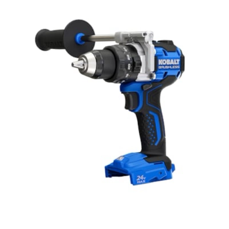 kobalt 1/2-in 24-volt variable speed brushless cordless hammer drill (