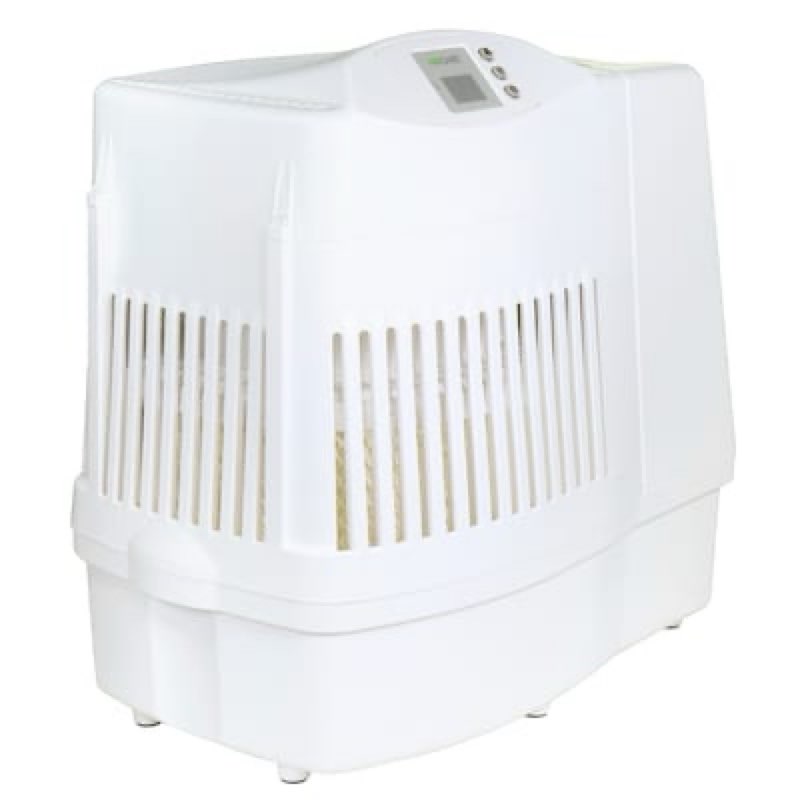 aircare mini-console evaporative large room console humidifier - off-white