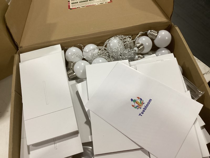 Condition photo showing As Is for 4FT Marquee Light Up Numbers 3,Party Decoration Large Marquee Light Up Letters with Weighted Water Bag,Pre-cut Foam Board Set Can Be Used for Birthdays,Weddings,Baby Anniversaries Number 3 White 4ft