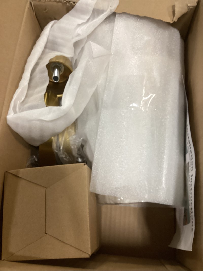 Condition photo showing As Is for Wall Sconce Battery Operated Wall Light Fixure with Remote Control, Dimmable Battery Operated Wall Sconces Set Of Two, Indoor Wireless Wall Mounted Lamp with Rechargable Bulb For Bedroom Living Room ( Bronze