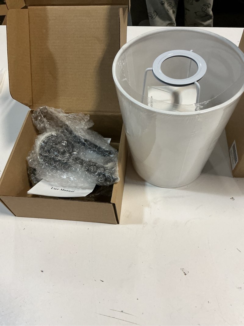 Condition photo showing New/Like New for Ouyulong Battery Operated Wall Sconces Set of 2, Wireless Rechargeable Dimmable Wall Light with 5600mAh RGB Bulb and Remote for Bedroom, Living Room, Hallway (Black) Black 2 Packs