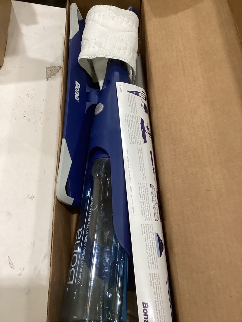 Condition photo showing Good Condition for Bona Hardwood Floor Premium Spray Mop - Includes Wood Floor Cleaning Concentrate and Machine Washable Microfiber Cleaning Pad - Dual Zone Cleaning Design for Faster Cleanup Hardwood - Concentrate
