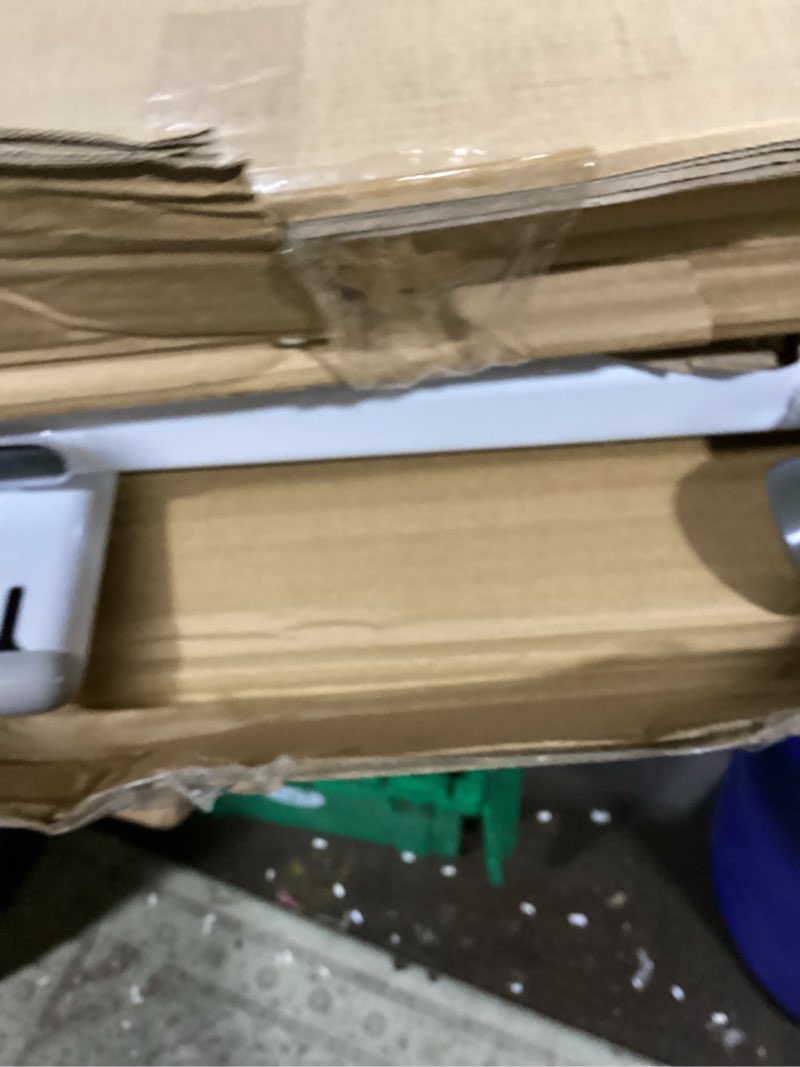 Condition photo showing New/Like New for tankee standing whiteboard, 40x24 inches rolling white board, magnetic double-sided mobile whiteboard on wheels, large dry erase board with stand, height adjustable white board for office school home white 40"x24"