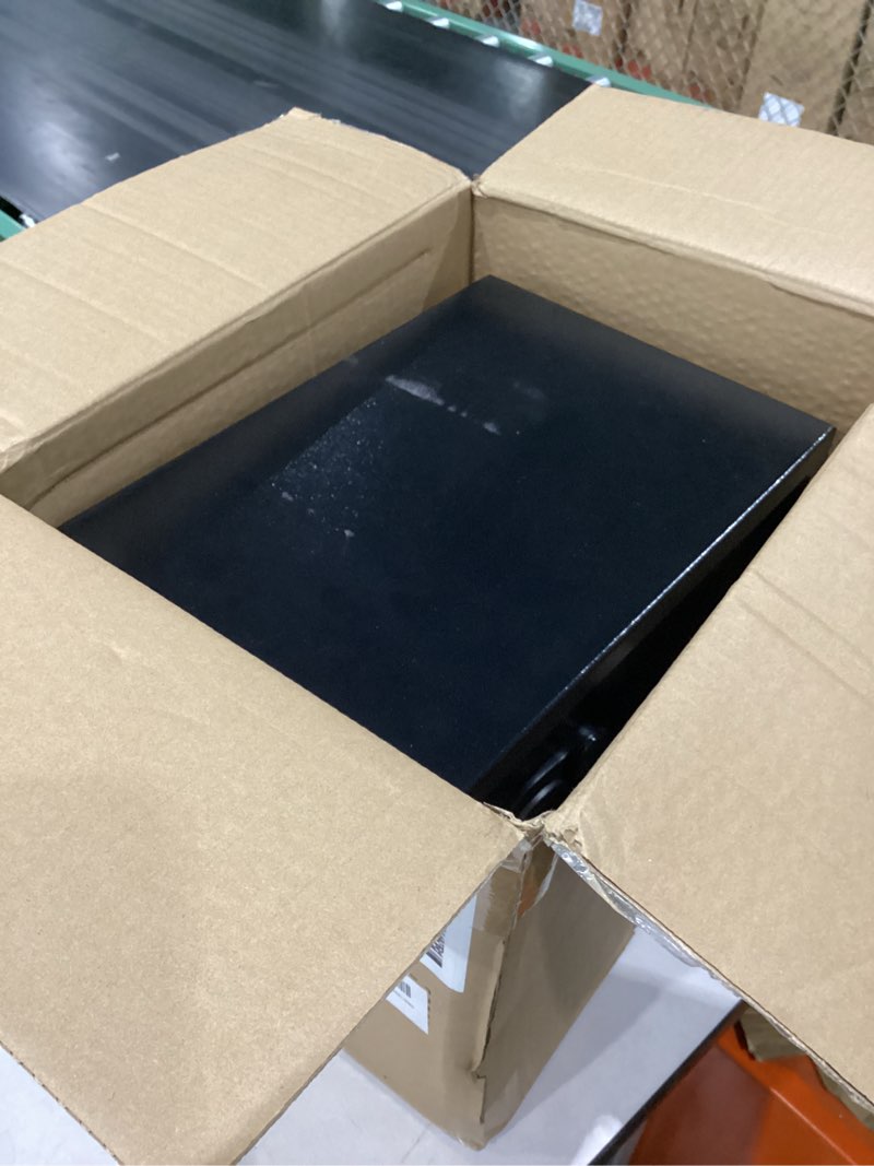 Condition photo showing Good Condition for bonsaii safe, 0.6 cubic safe box with electronic keypad, removable shelf, for valuables jewelry and documents in home, hotel, or business, 9.84" x 13.78" x 9.84" inches, sf002 0.60 cu.ft.