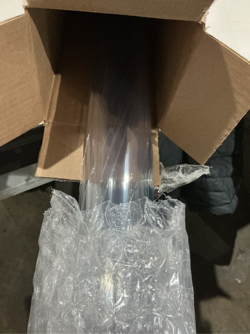 Condition photo showing Good Condition for 54 x 54 inch clear table cover protector, 2mm thick clear table protector for dining room table, plastic table cover, waterproof table pad for kitchen, office clear 2mm 54" x 54"