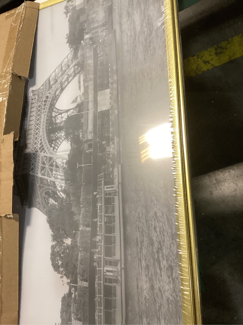 Condition photo showing Good Condition for upsimples 20x30 picture frame gold 3 pack, scratch-proof poster frames 20 x 30 for photo gallery - slide-in strips, horizontal or vertical wall mounting gold 20x30