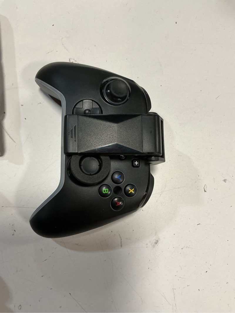 Condition photo showing As Is for Bcofo Wireless Mobile Gaming Controller for iPhone/Android/Switch/Laptop, Wired Control for PC/Steam, Programmable Game Gamepad with Phone Clip for Gamer, with RGB Lighting Effect/Turbo/Vibration Black-01