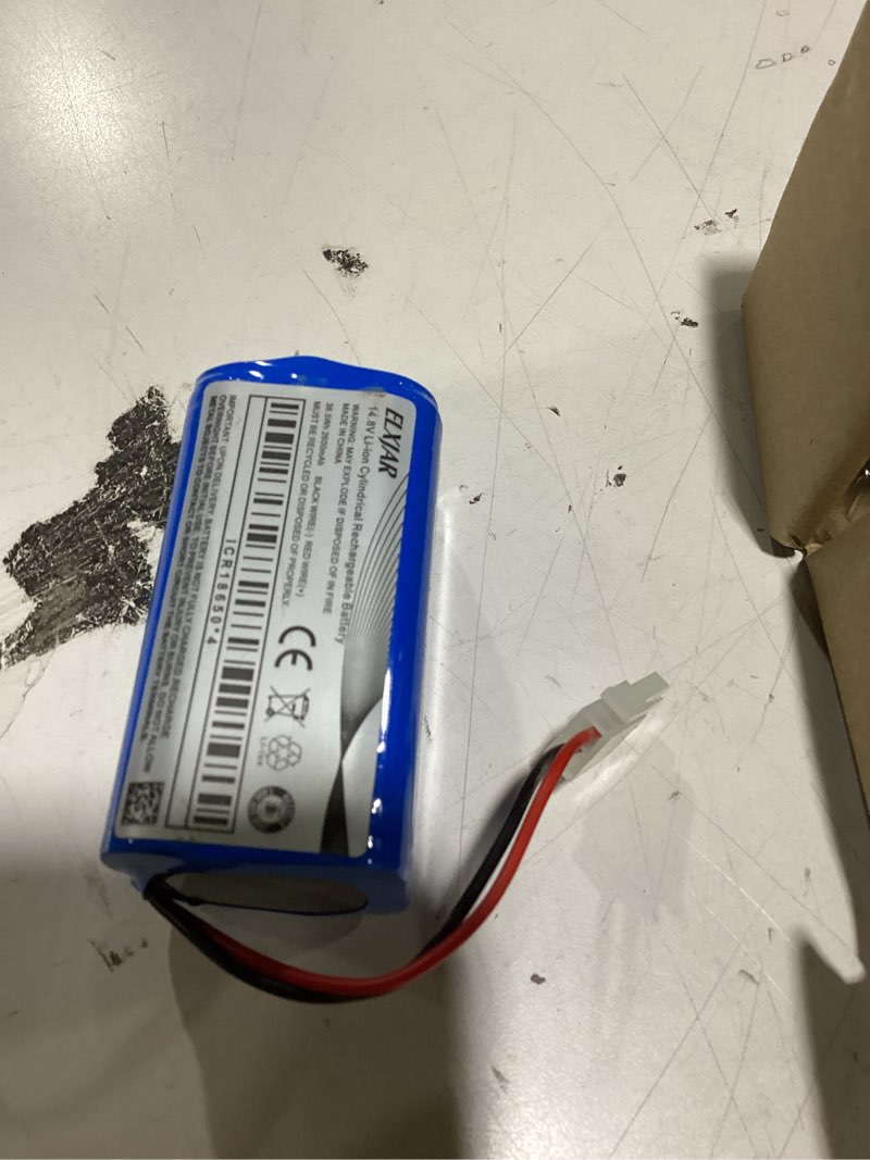 Condition photo showing Good Condition for OEM 14.4V IONVAC UltraClean UV robo vac Replacement Battery CMICR18650F8M7-4S1P