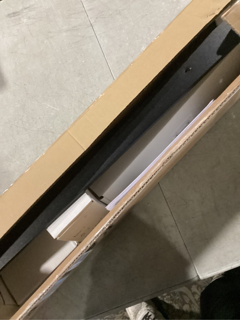 Condition photo showing As Is for easelife 6 ft sliding barn door track and handle hardware kit, straight pulley,slide smoothly quietly,easy install (6ft track kit for 30"~36" wide single door) 6 ft-single door kit
