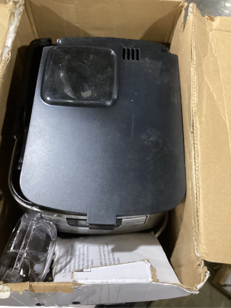 Condition photo showing As Is for Cuisinart Automatic Grind & Brew 12-Cup Coffee Maker with Blade Grinder, Programmable Coffee Machine Glass Carafe with 1-4 Cup Setting, Brew Pause, Grind-Off Option, DGB-400NAS, Black/Stainless Steel 12-Cup Glass Automatic Grind & Brew Black/Stainless