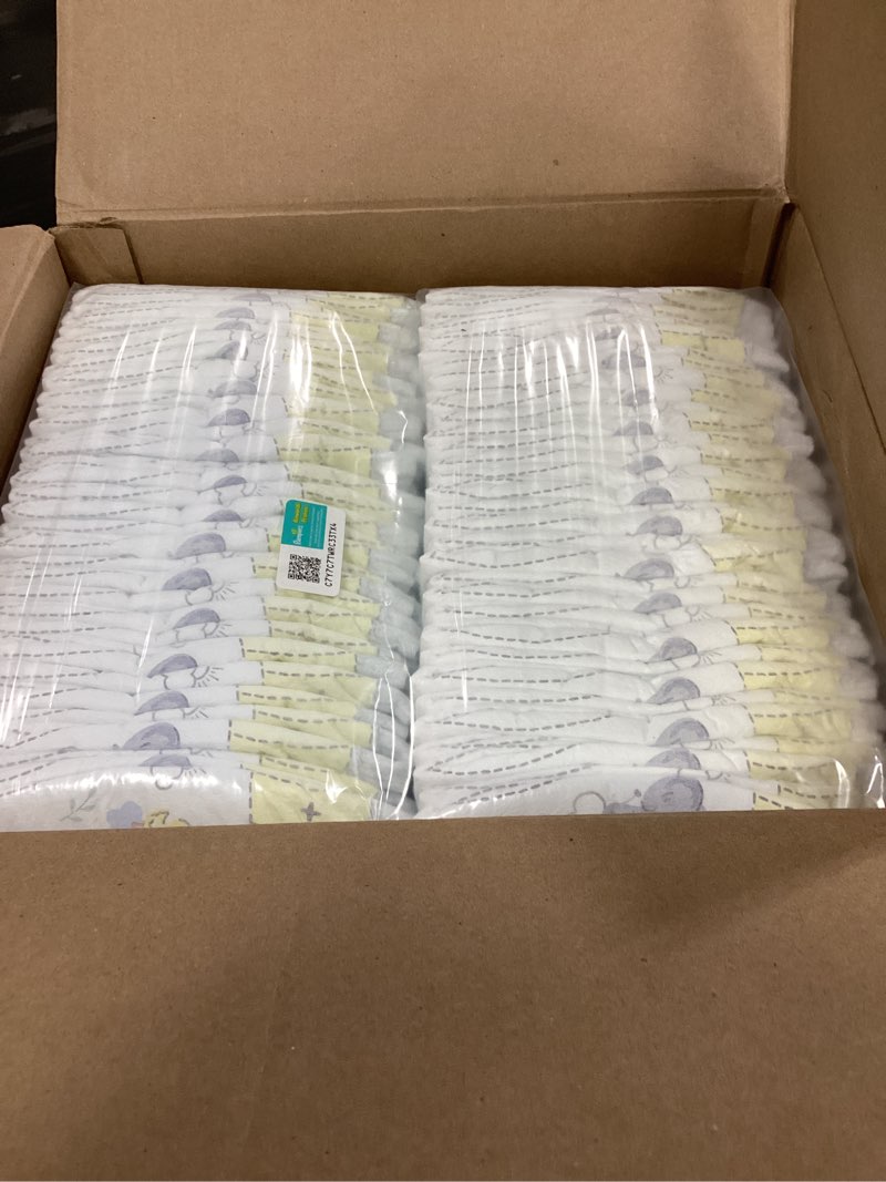 Condition photo showing New/Like New for Pampers Swaddlers Diapers, Size 1 (8-14 lbs), 198 Count, Absorbent, Keeps Baby Dry and Comfortable, Skin Safe Disposable Baby Diaper (Packaging May Vary) Size 1 198