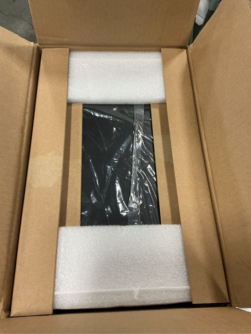 Condition photo showing As Is for Style Selections 1500 -Watt Fan Compact personal Indoor Electric Space Heater Item #6023331 | Model #1186-NHF-15-100