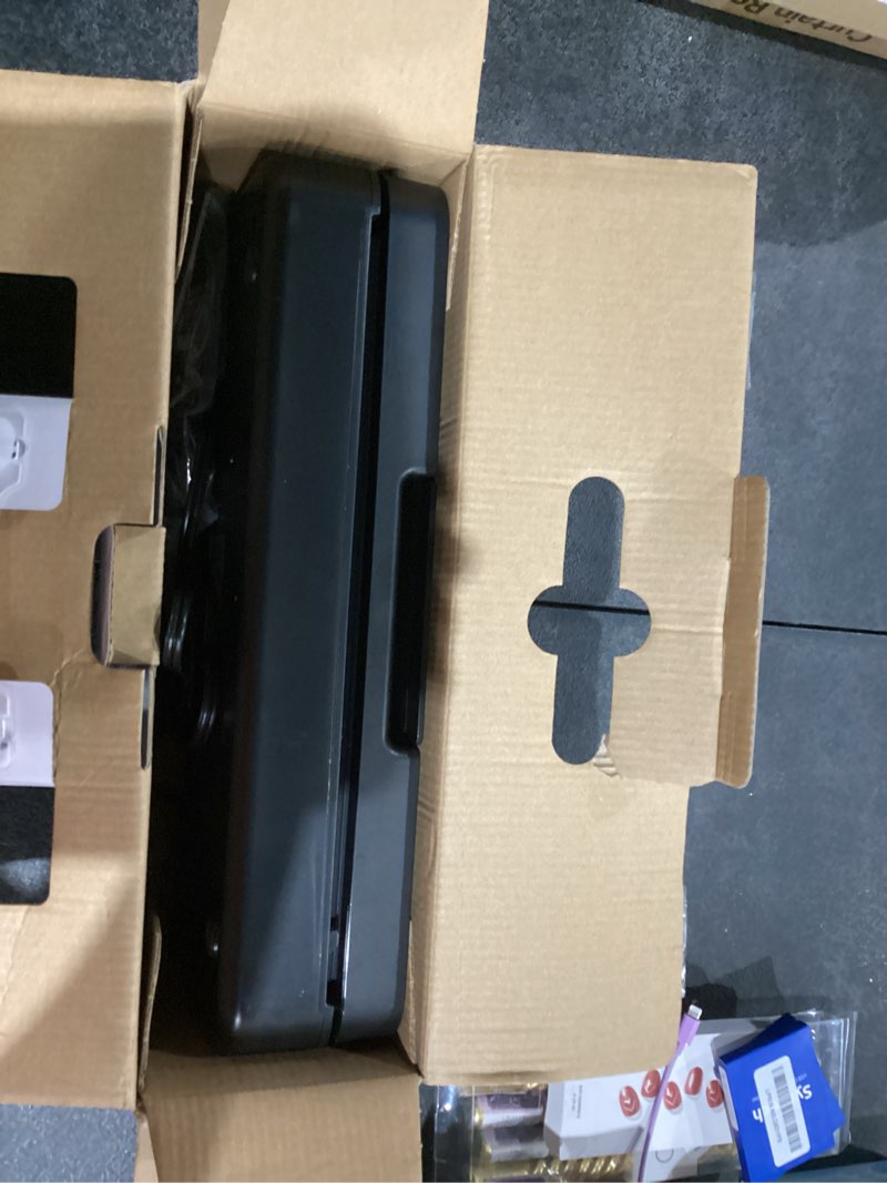 Condition photo showing As Is for Vacuum Sealer Machine, Updated Powerful 95KPa Commercial Food Saver with Double Seal for 2X Strength, Built-in Cutter, Bags Storage & Easy-Lock Handle, Includes Free Bags (1 Roll + 10 Pre-cut) Black Balck