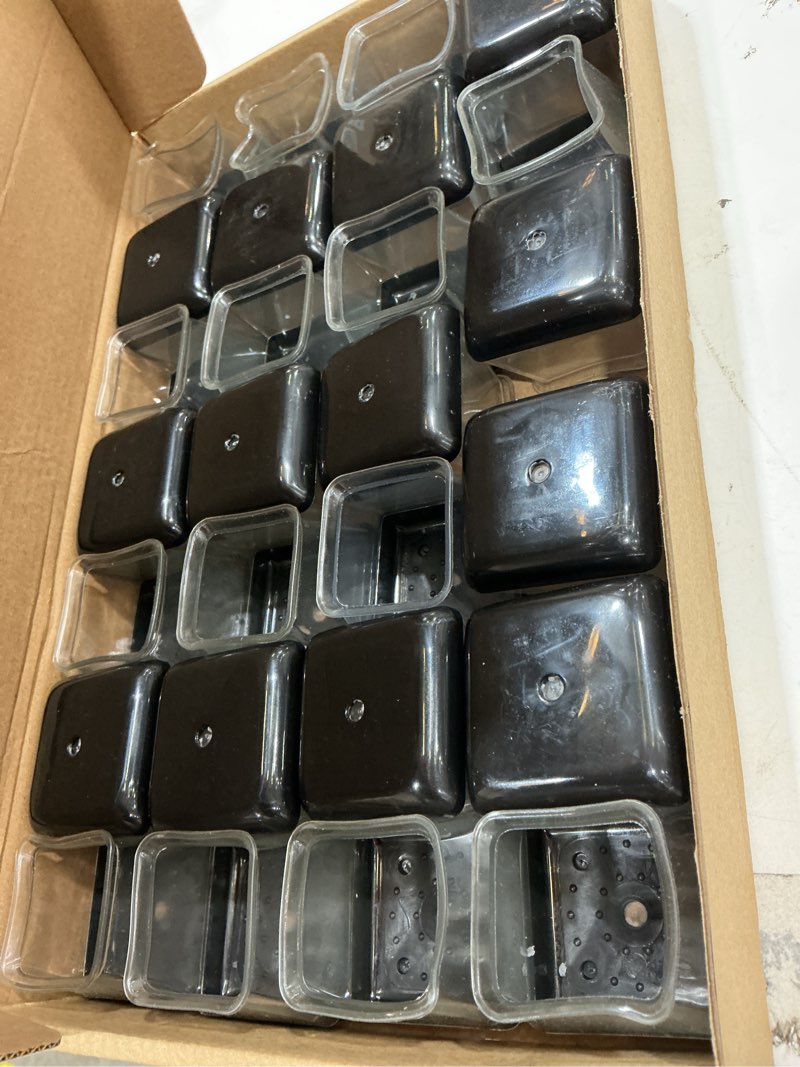 Condition photo showing Good Condition for gicunk chair leg floor protectors furniture sliders for hardwood floors and carpet silicone non slip reduce noise 28 pcs clear square xl fit:1-1/2" ~ 1-3/4"