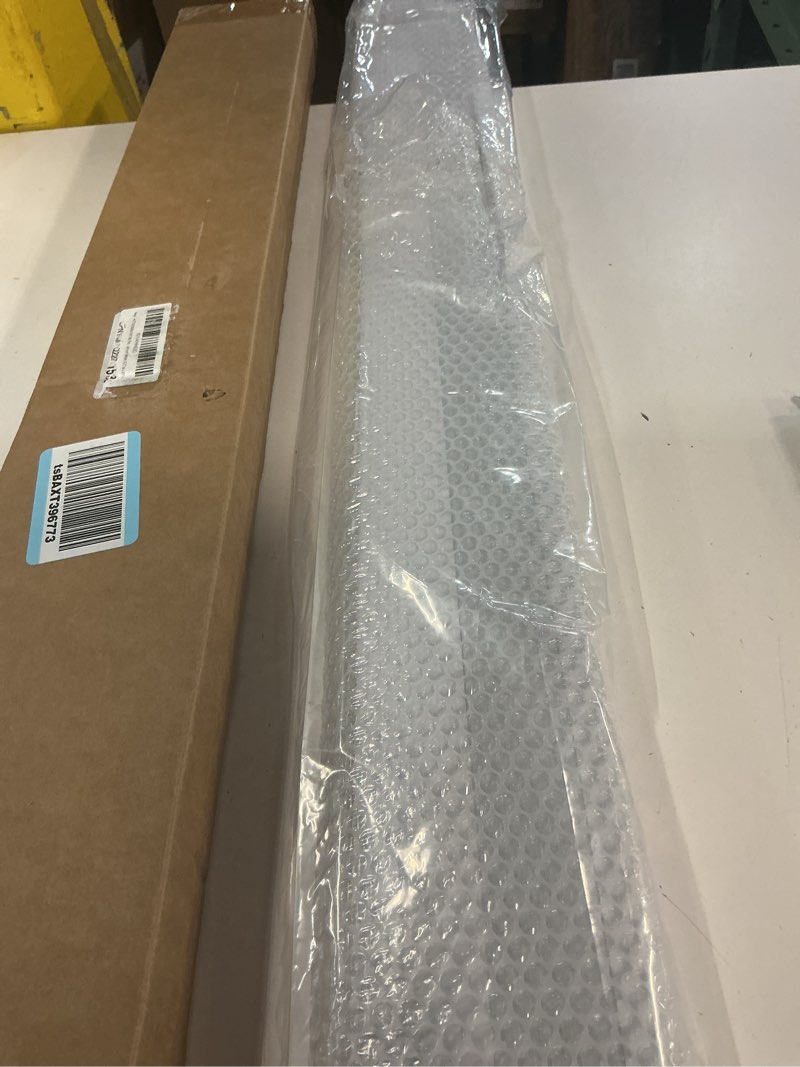 Condition photo showing Good Condition for hotsoon custom size cellular shades cordless, blackout top down bottom up honeycomb blinds, thermal insulated energy saving room darkening window shades for indoor windows, easy to install, white 48”