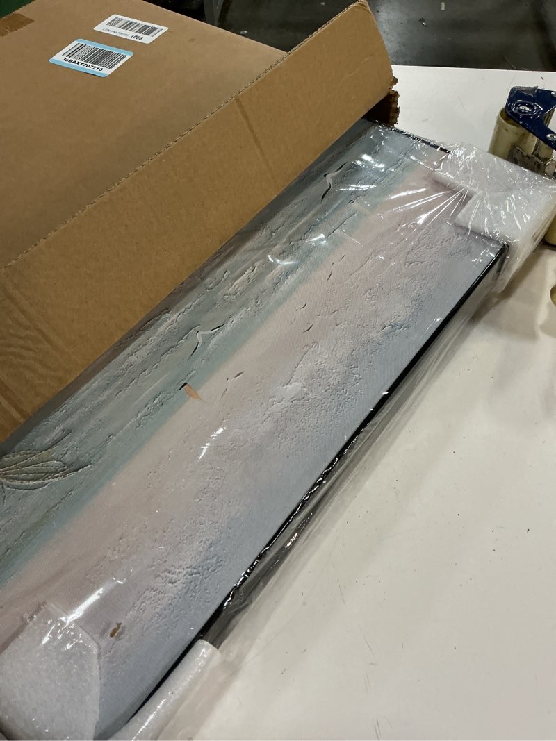 Condition photo showing New/Like New for kornerbatl 16.5x21 small wall safe cover, sliding picture frame for hiding mini wall safe & electrical boxes, smooth glide mechanism, perfect for compact spaces