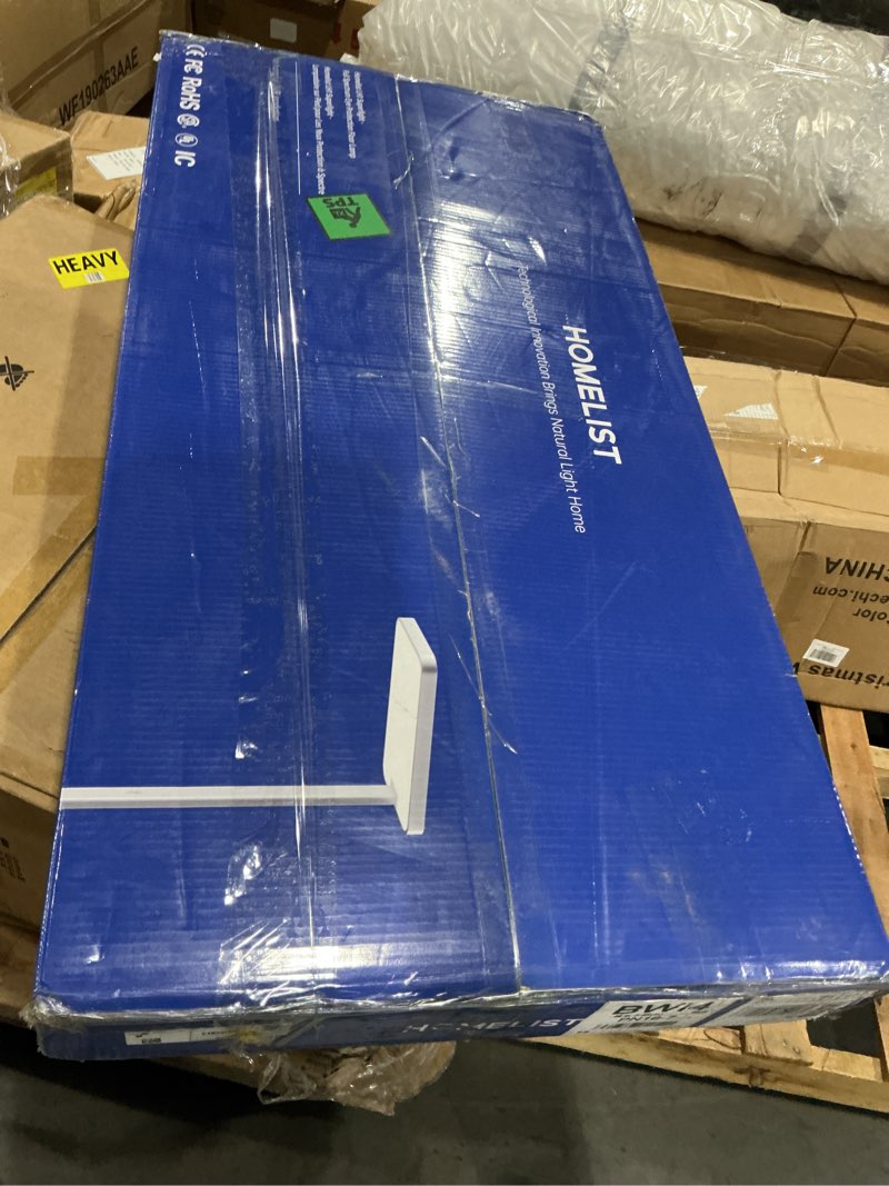 Condition photo showing Good Condition for Homelist LH1 Superlight 77'' Floor Lamp, 100W Full-Spectrum Eye-Care Bright Floor Lamp for Reading, Office Work, 9000LM LED Standing Lamp Dimmable, Perfect for Family Living Room, Home Office LH1-100W