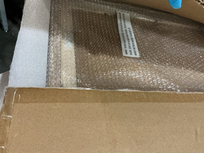 Condition photo showing Good Condition for Rustic 16x20 Picture Frame, Reclaimed Barnwood Photo Frame with Plexiglass, Distressed Natural Wood Frame for Wall Mount, Farmhouse Country Home Office Cabin Décor