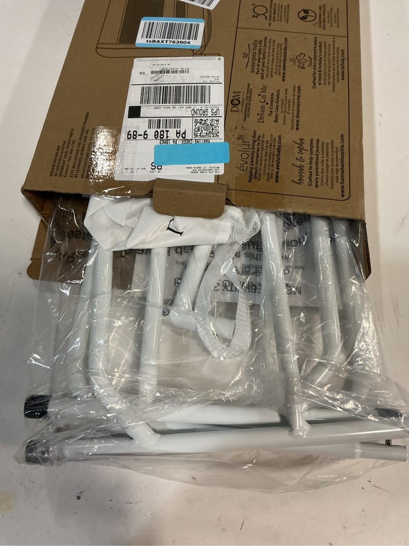 Condition photo showing Good Condition for Dream On Me Lightweight Mesh Security Adjustable Bed Rail for Toddler, Breathable Mesh Fabric, Suitable for All Types Of Beds, Reinforced Anchor System Bed Guard Rail, White