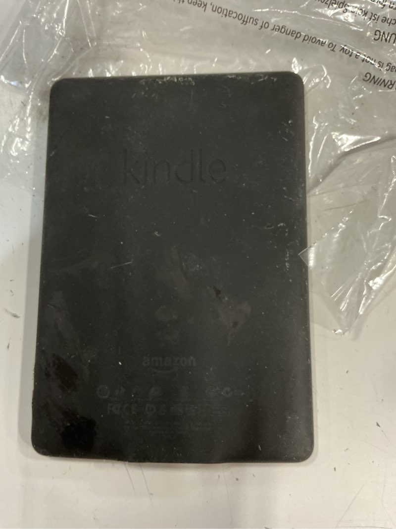Condition photo showing As Is for amazon kindle touch d01200 4th gen 6" e-ink lcd display e-book reader for parts
