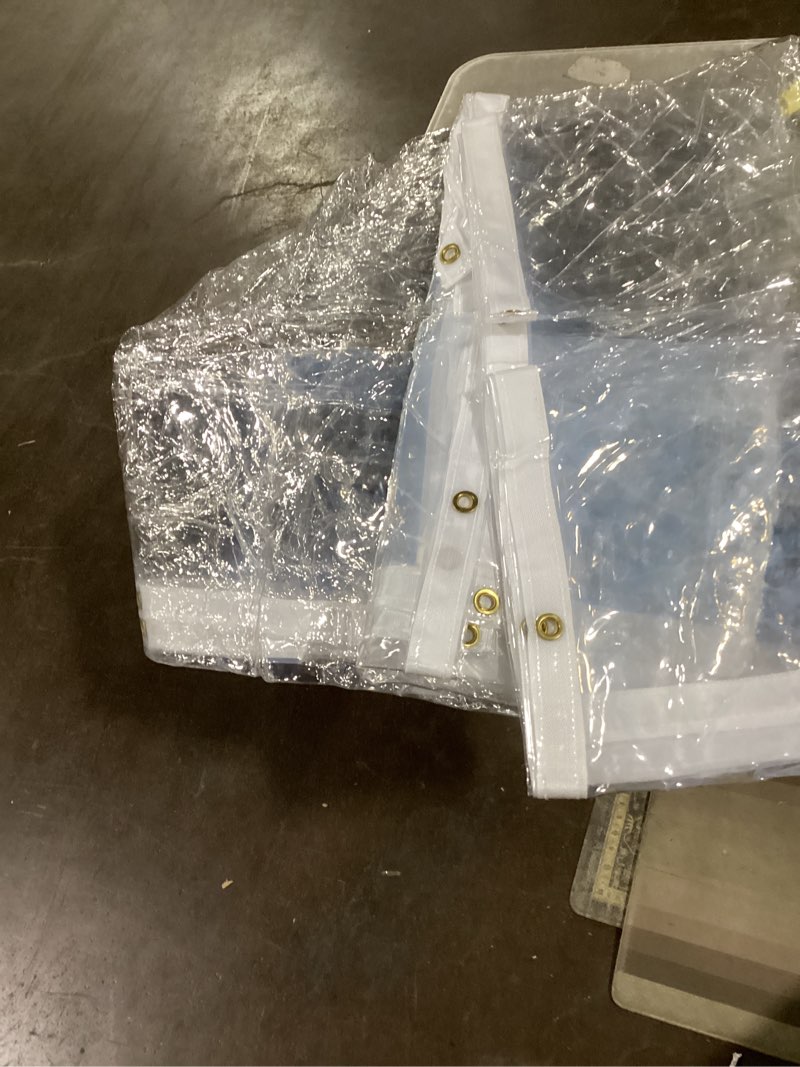 Clear Tarp PVC Vinyl Tarp Clear ( Variable Size)