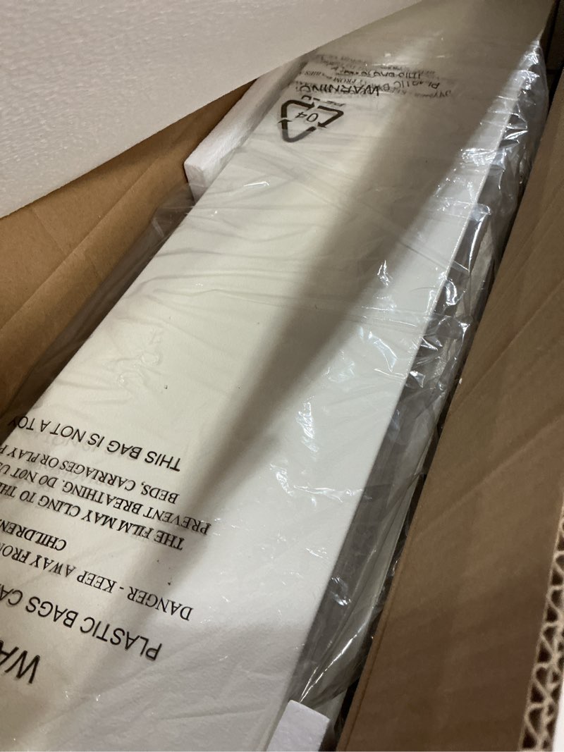 Condition photo showing Good Condition for Stainless Steel Shower Niche - 3-Tier Wall Mounted Shelves, No-Tile Needed Bathroom Storage Cabinet (4x12x29 Inch), Matte Black Waterproof Organizer for Shampoo, Soap & Toiletries 4"x12"x29" Black