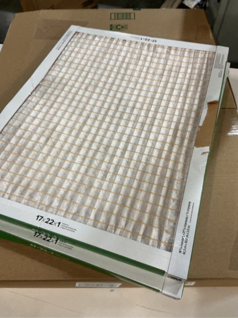 Set of 2 filtrete 17x22x1 inch air filters