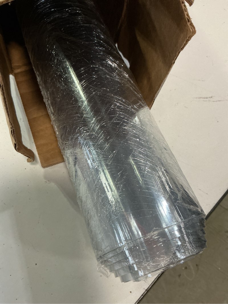 Condition photo showing Good Condition for 40 x 72 Inch Clear Table Cover, 2mm Thick Vinyl Table Protector, Waterproof for Dining Room, Kitchen, Office Clear 2mm 40" x 72"