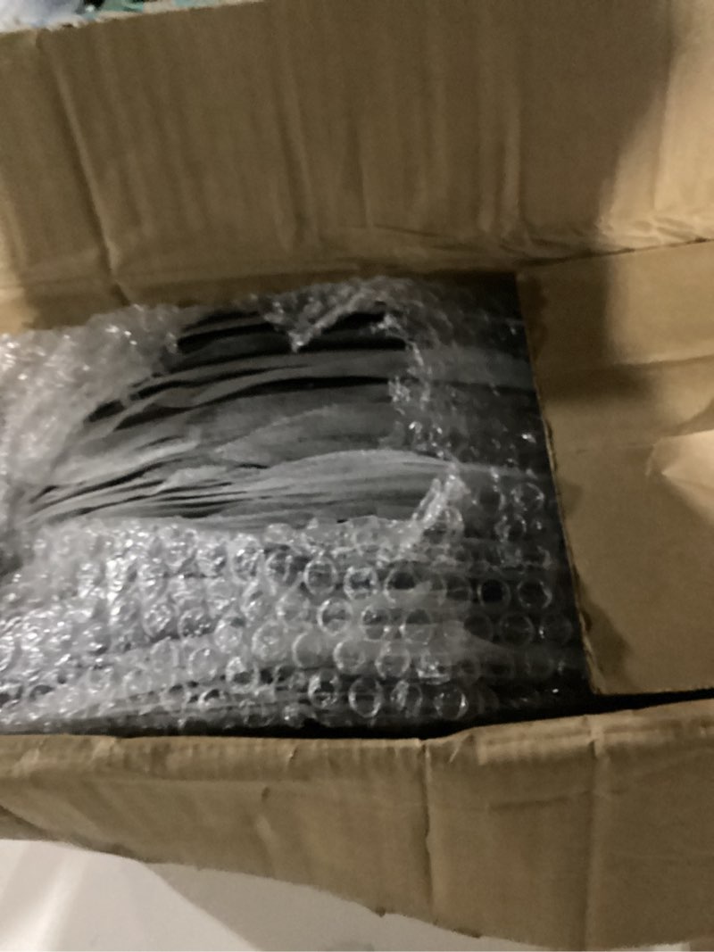 Condition photo showing New/Like New for jevergn 24 pack farmhouse charger plates, 13'' faux wood chargers for dinner plates, brown plate chargers set of 24, round plastic charger for wedding, party event, dinner, table setting