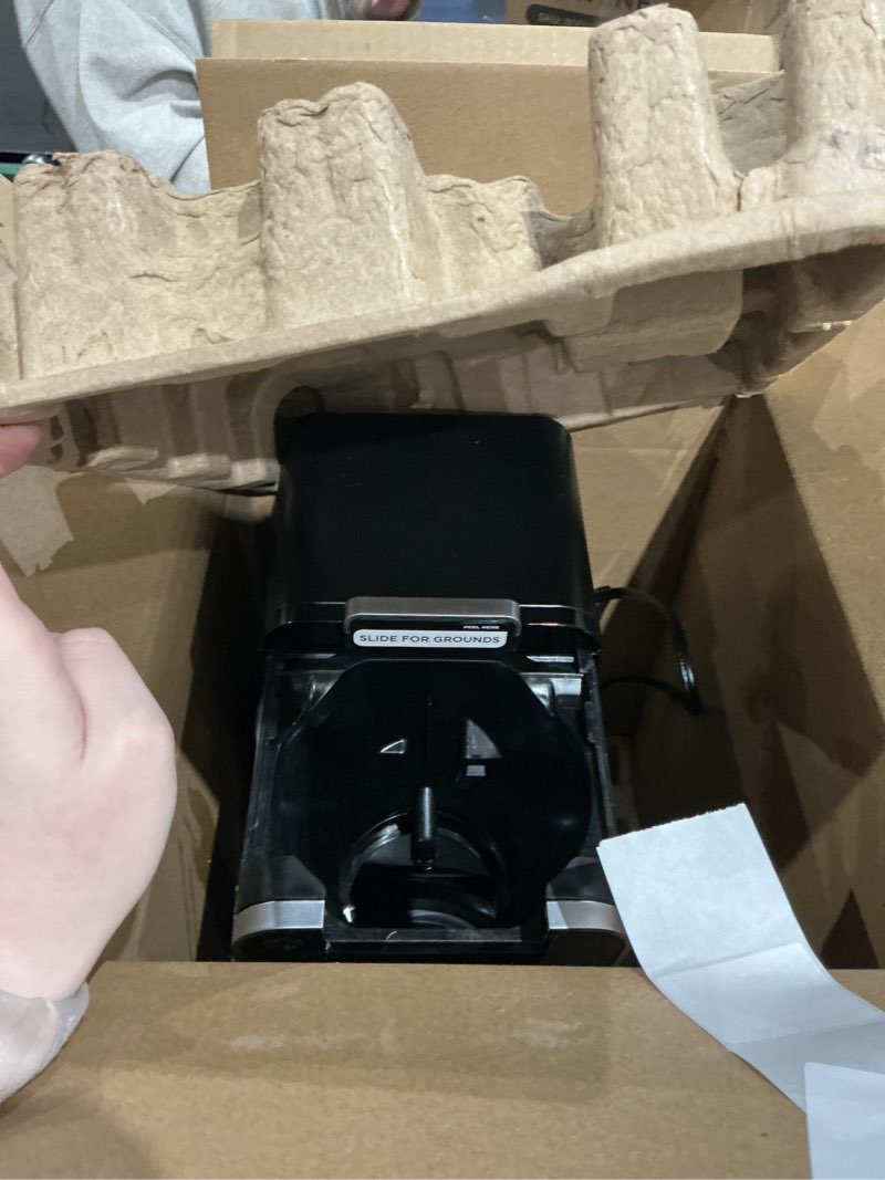 Condition photo showing As Is for ninja drip coffee maker with k cup combo, dualbrew pro specialty coffee system, coffee machine compatible with k-cup pods, 12 cup single serve coffee makers with paper filter, cfp301 frother + paper filter